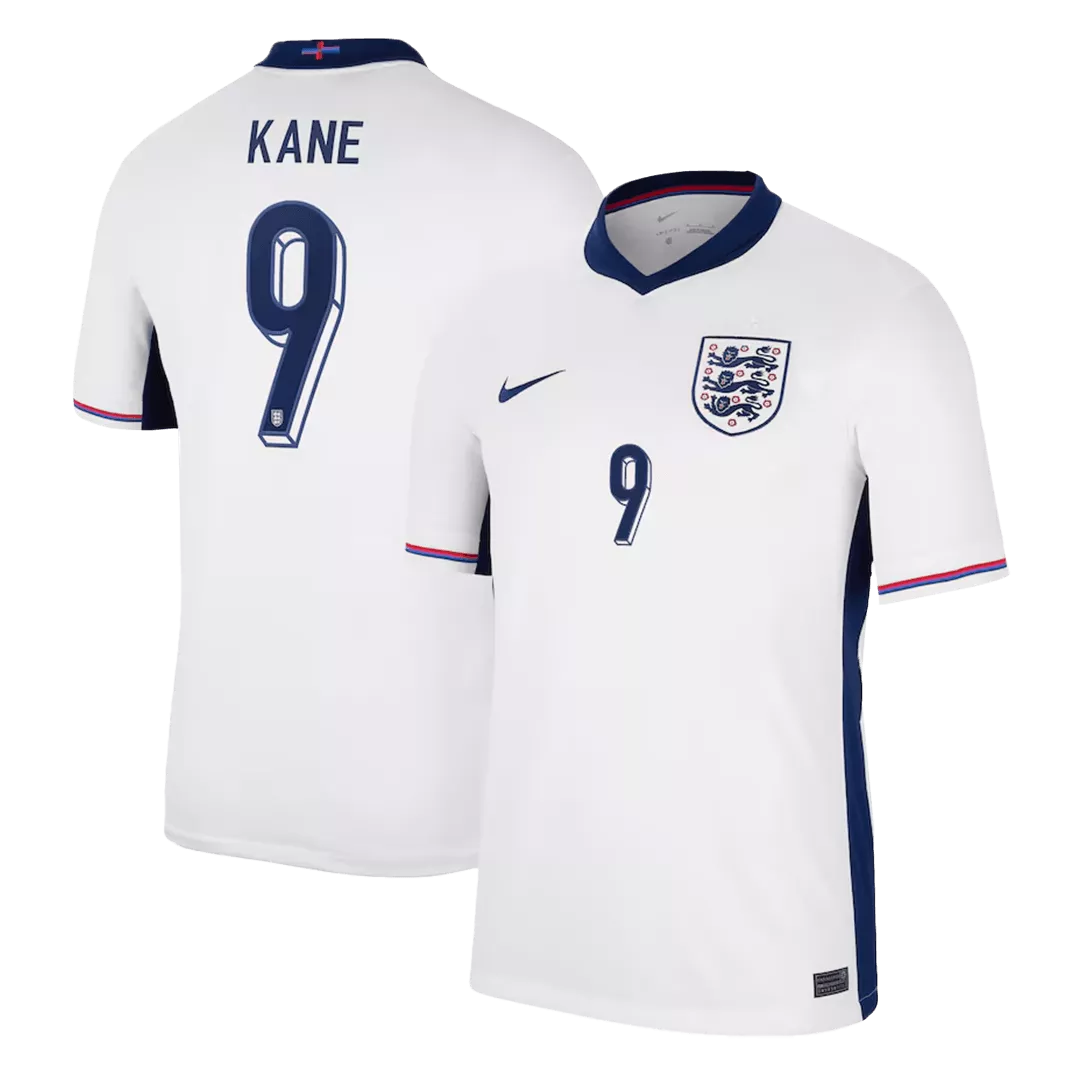KANE #9 England Euro Football Shirt Home Euro 2024