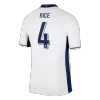 RICE #4 England Shirt Home Euro 2024 - bestfootballkits