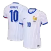 Authentic MBAPPE #10 France Football Shirt Away Euro 2024 - bestfootballkits