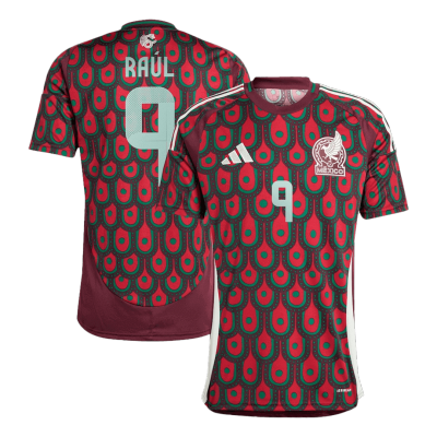 RAÚL #9 Mexico Football Shirt Home Copa America 2024 - bestfootballkits