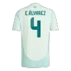 E.ÁLVAREZ #4 Mexico Football Shirt Away Copa America 2024 - bestfootballkits