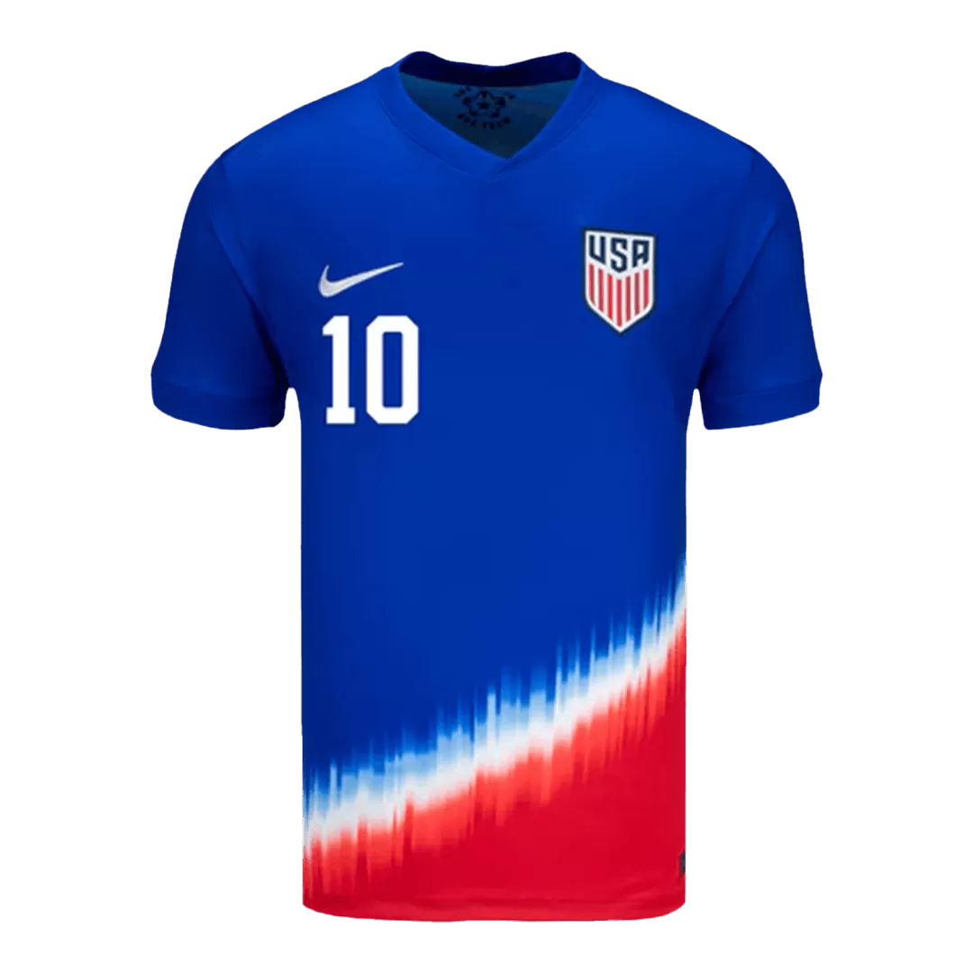 PULISIC #10 USA Football Shirt Away Copa America 2024 - bestfootballkits
