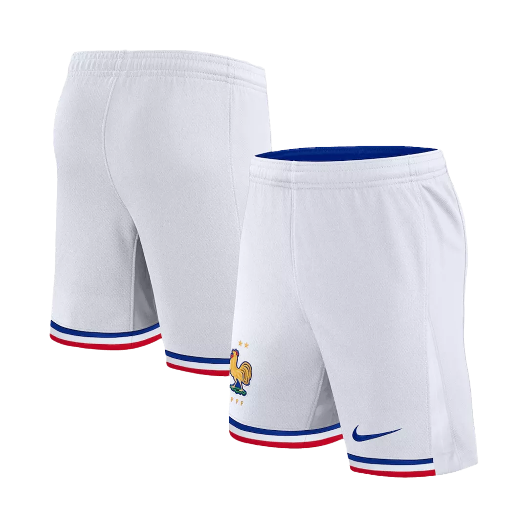France Home Soccer Shorts Euro 2024