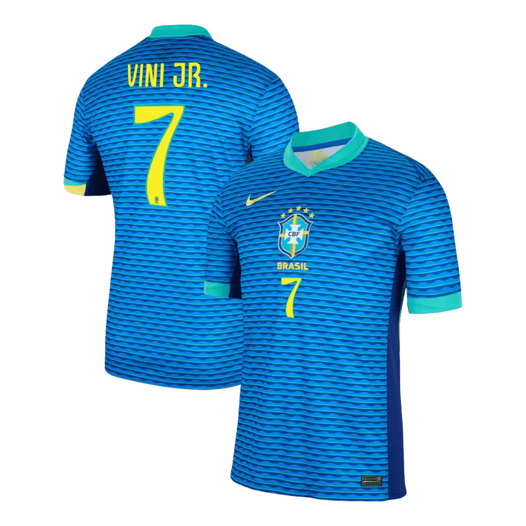 VINI JR. #7 Brazil Football Shirt Away Copa America 2024