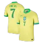VINI JR. #7 Brazil Football Shirt Home Copa America 2024 - bestfootballkits