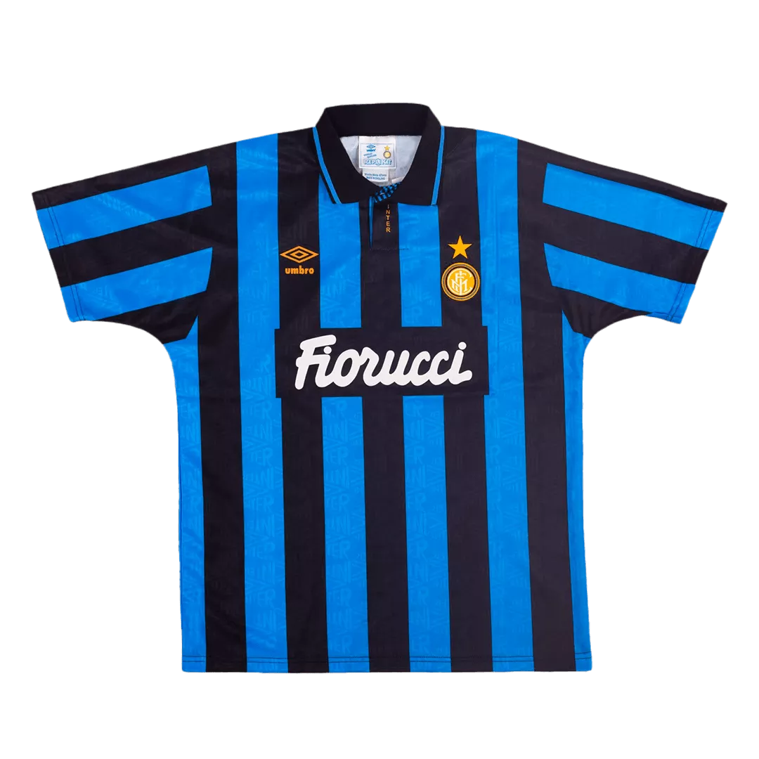 Inter Milan Classic Football Shirt Home 1992/93
