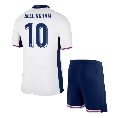 BELLINGHAM #10 England Football Mini Kit (Shirt+Shorts) Home Euro 2024 - bestfootballkits