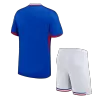 France Euro Football Mini Kit (Shirt+Shorts) Home 2024 - bestfootballkits