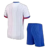 France Euro Football Mini Kit (Shirt+Shorts) Away 2024 - bestfootballkits