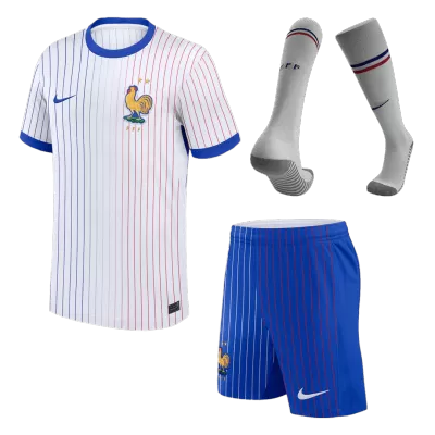 France Football Kit (Shirt+Shorts+Socks) Away Euro 2024 - bestfootballkits