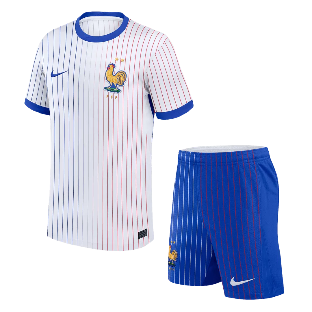 France Football Kit (Shirt+Shorts) Away Euro 2024
