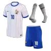 MBAPPE #10 France Football Mini Kit (Shirt+Shorts+Socks) Away Euro 2024 - bestfootballkits