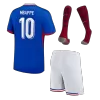 MBAPPE #10 France Football Mini Kit (Shirt+Shorts+Socks) Home Euro 2024 - bestfootballkits