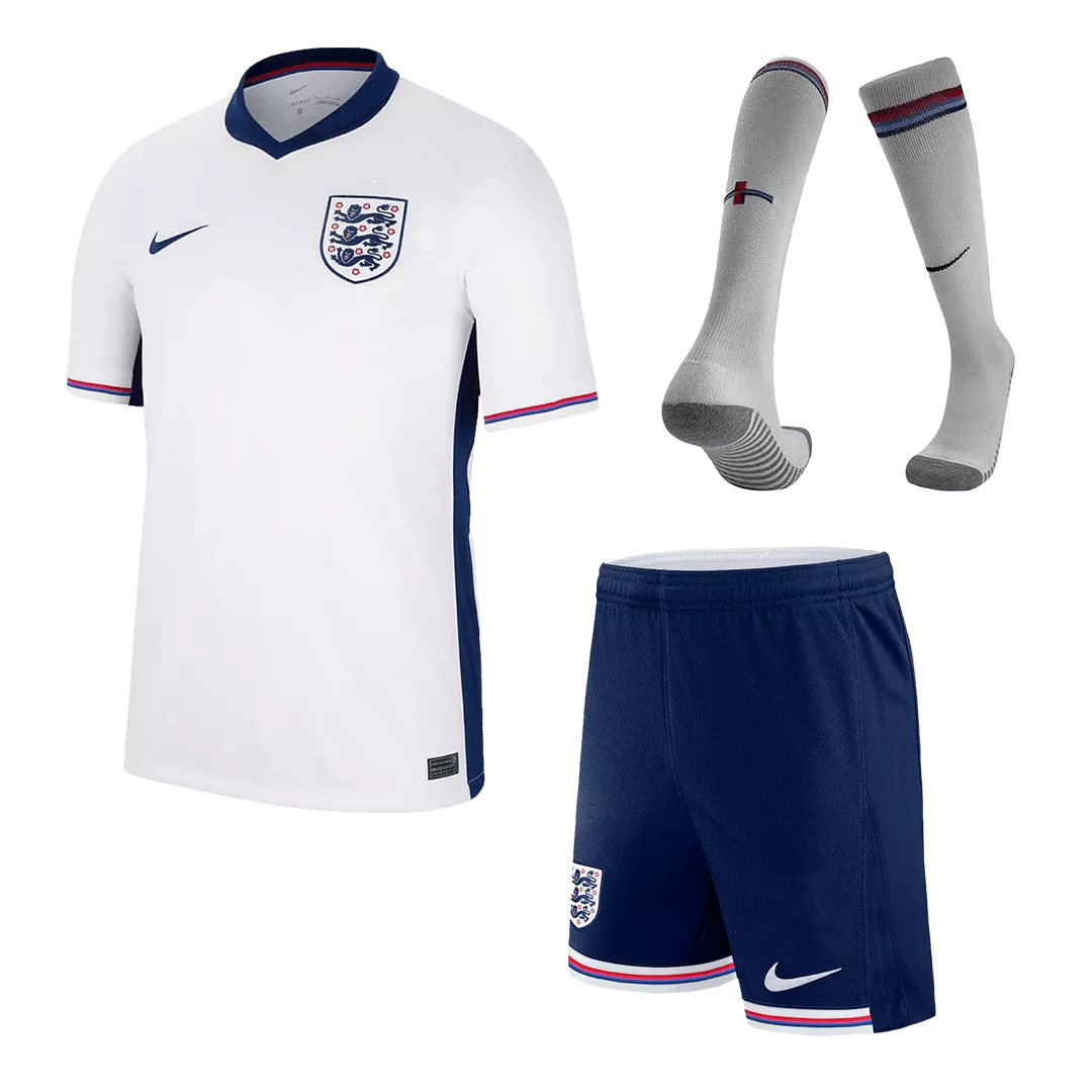 England Football Kit (Shirt+Shorts+Socks) Home 2024