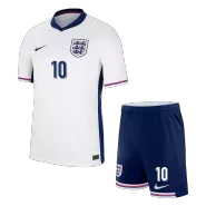 BELLINGHAM #10 England Football Mini Kit (Shirt+Shorts) Home Euro 2024 - bestfootballkits
