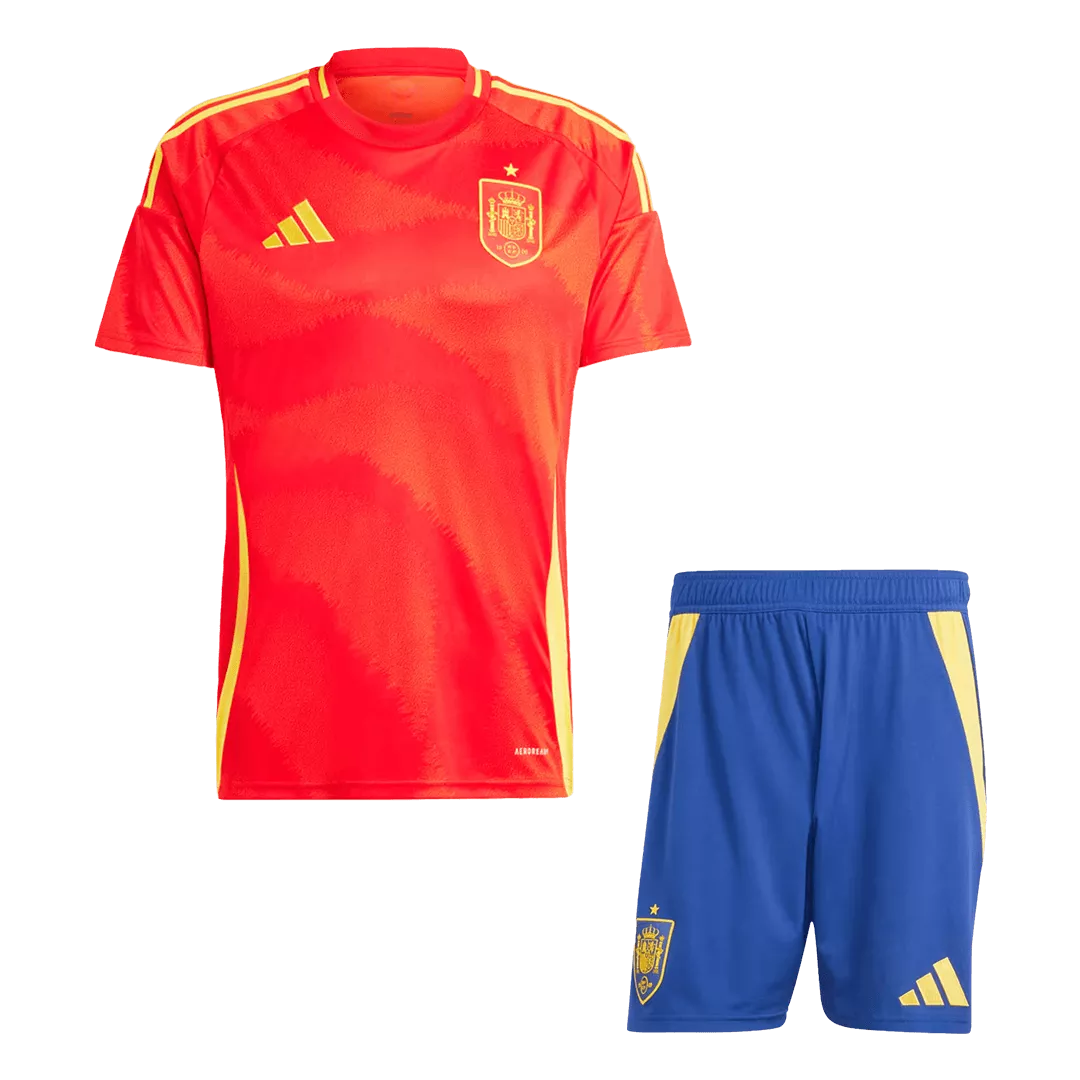 Spain Football Kit (Shirt+Shorts) Home Euro 2024