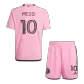 MESSI #10 Inter Miami CF Football Mini Kit (Shirt+Shorts) Home 2024 - bestfootballkits