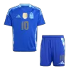 MESSI #10 Argentina Football Mini Kit (Shirt+Shorts) Away 2024 - bestfootballkits