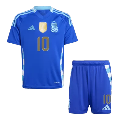 MESSI #10 Argentina Football Mini Kit (Shirt+Shorts) Away 2024 - bestfootballkits