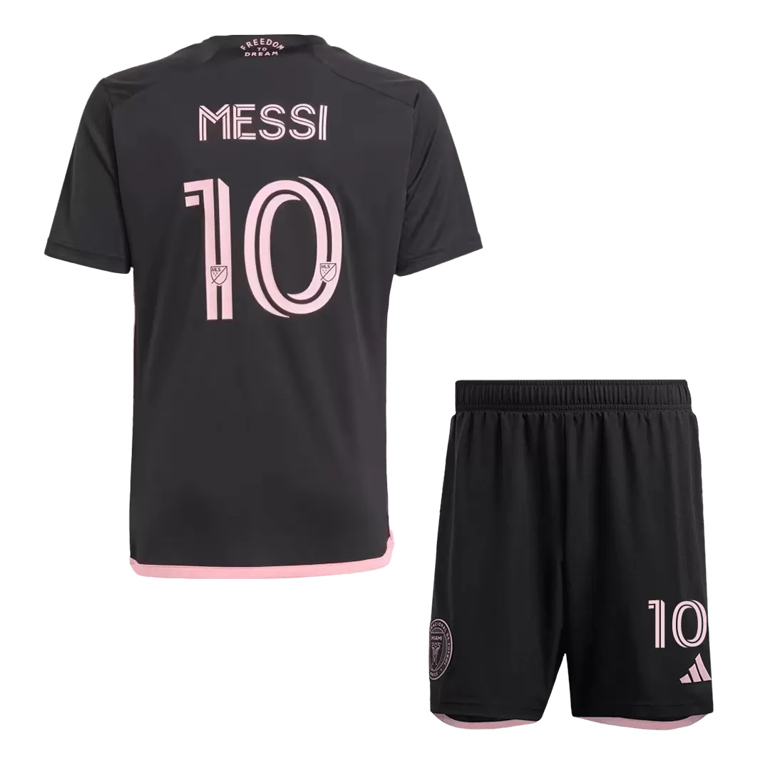MESSI #10 Inter Miami CF Football Mini Kit (Shirt+Shorts) Away 2024