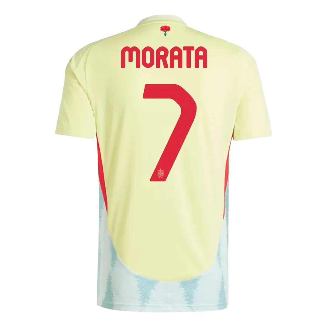 MORATA #7 Spain Euro Football Shirt Away Euro 2024 - bestfootballkits
