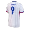 GIROUD #9 France Shirt Away Euro 2024 - bestfootballkits