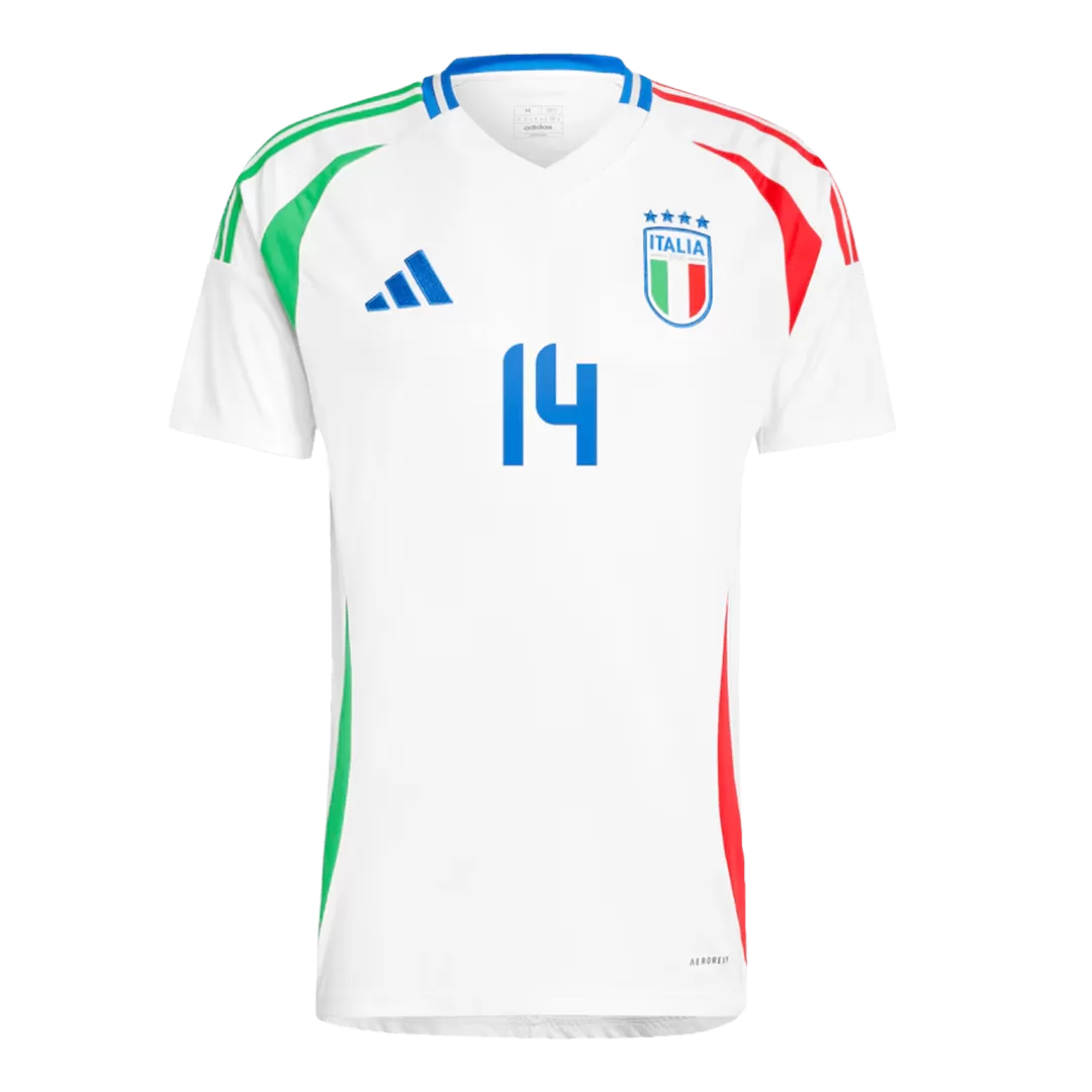 CHIESA #14 Italy Euro Football Shirt Away Euro 2024 - bestfootballkits