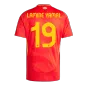 LAMINE YAMAL #19 Spain Euro Football Shirt Home Euro 2024 - bestfootballkits