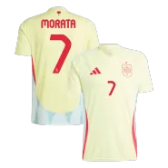 MORATA #7 Spain Euro Football Shirt Away Euro 2024 - bestfootballkits