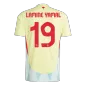 LAMINE YAMAL #19 Spain Euro Football Shirt Away Euro 2024 - bestfootballkits