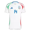 CHIESA #14 Italy Shirt Away Euro 2024 - bestfootballkits