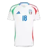 BARELLA #18 Italy Shirt Away Euro 2024 - bestfootballkits