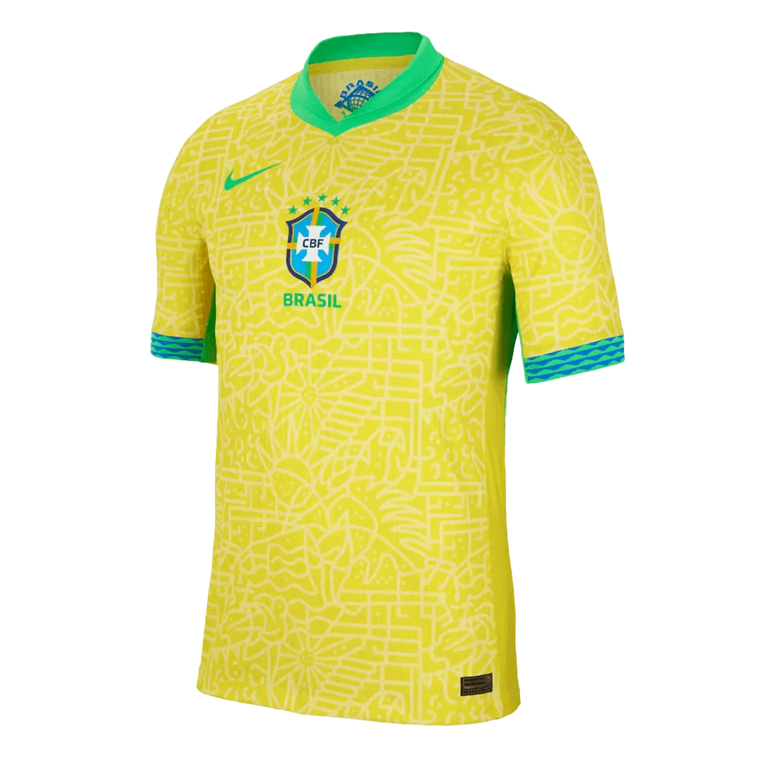 Authentic Brazil Copa America Football Shirt Home 2024