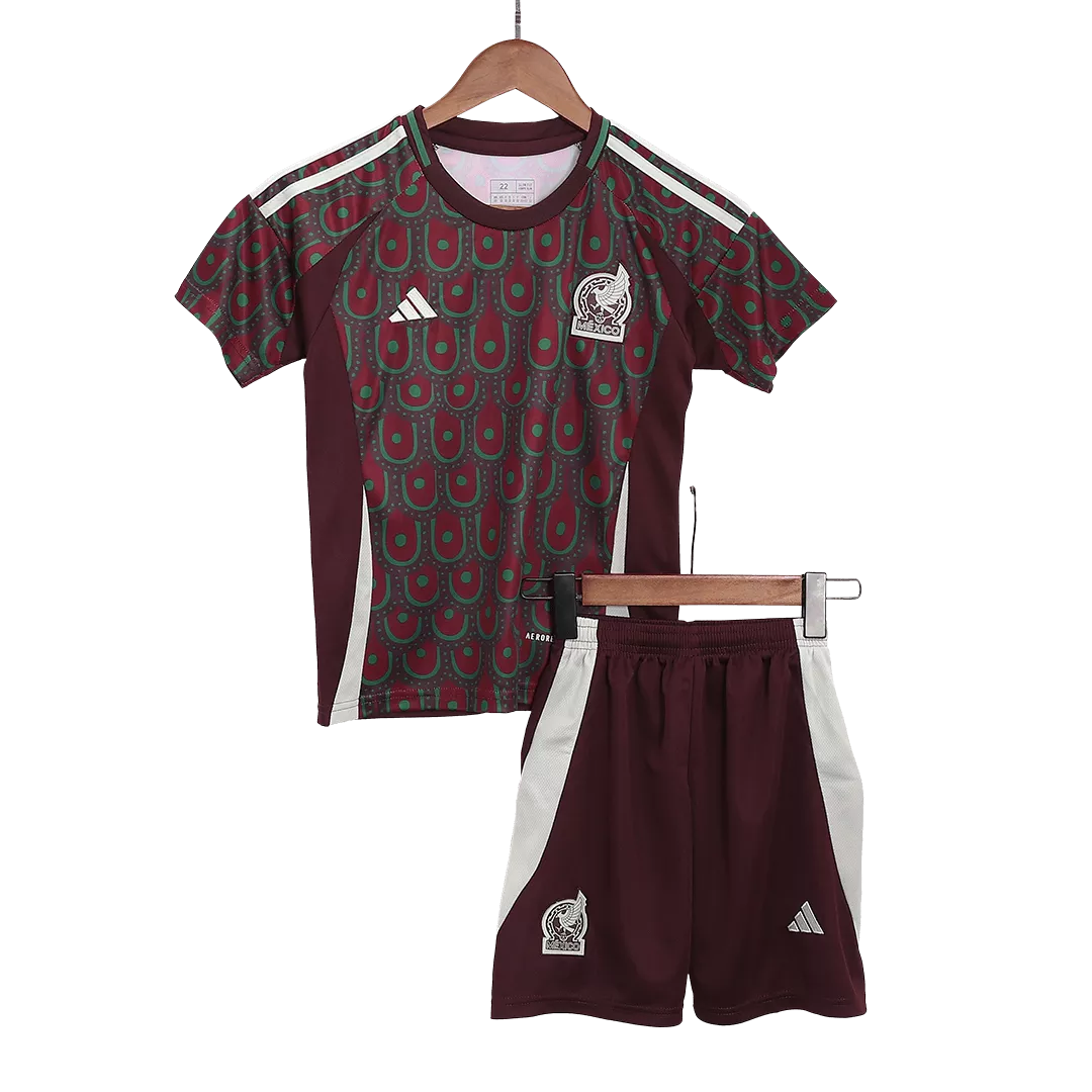 Mexico Football Mini Kit (Shirt+Shorts) Home Copa America 2024