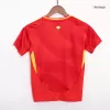 Kid's Spain Euro Football Shirt Home Euro 2024 - bestfootballkits