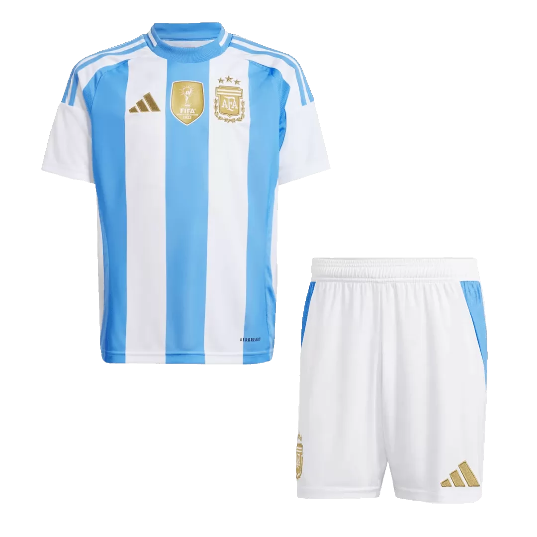 Argentina Football Mini Kit (Shirt+Shorts) Home Copa America 2024
