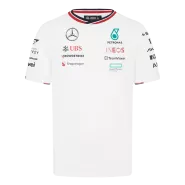 Mercedes AMG Petronas F1 Racing Team T-Shirt White 2024 - bestfootballkits