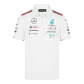 Mercedes AMG Petronas F1 Racing Team Polo White 2024 - bestfootballkits