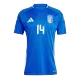 CHIESA #14 Italy Euro Football Shirt Home Euro 2024 - bestfootballkits