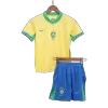 Brazil Football Mini Kit (Shirt+Shorts) Home 2024 - bestfootballkits