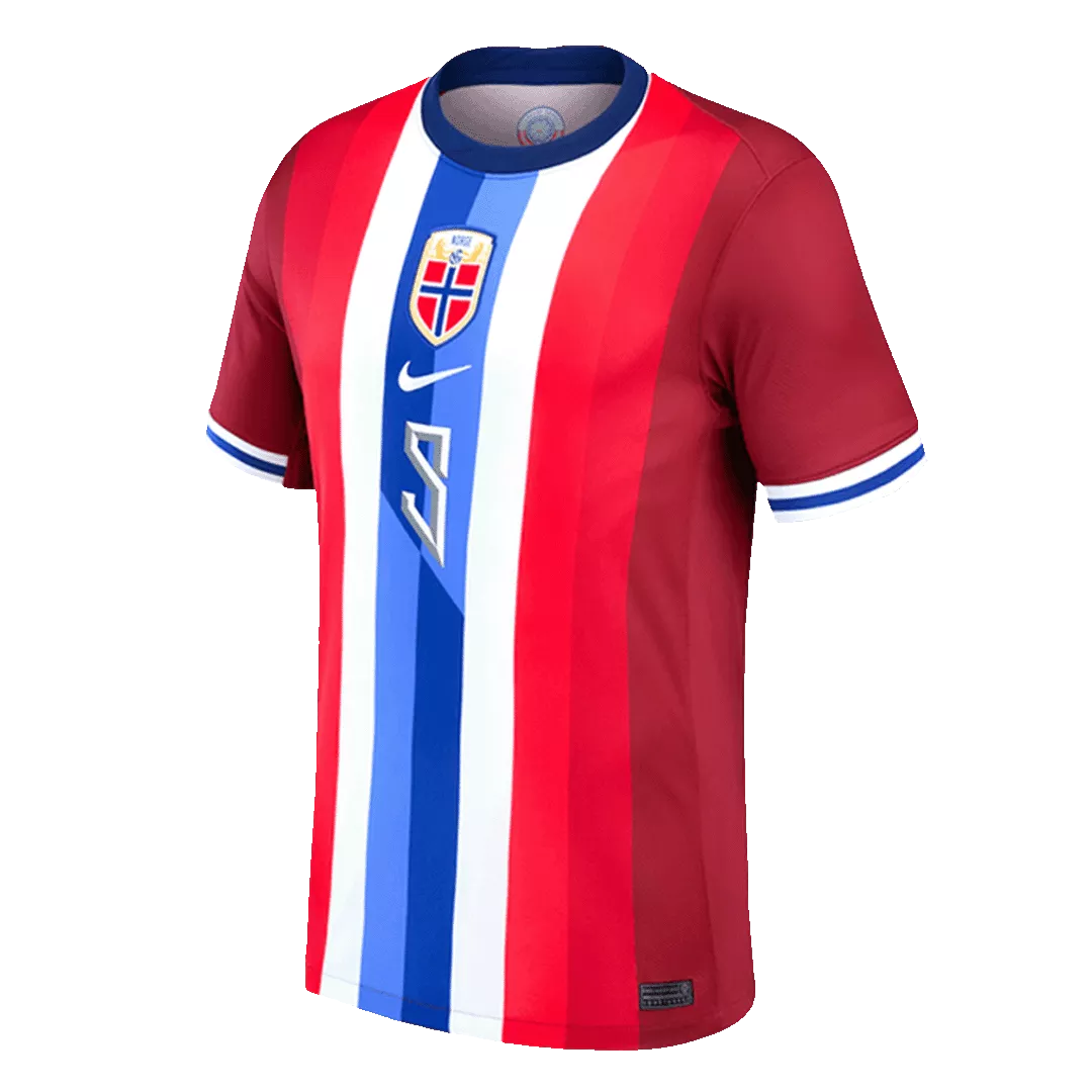 HAALAND #9 Norway Football Shirt Home 2024