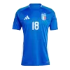 BARELLA #18 Italy Shirt Home Euro 2024 - bestfootballkits