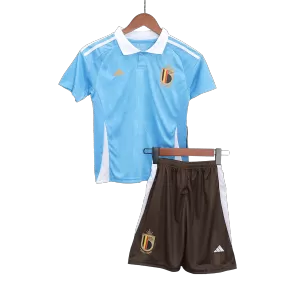 Belgium Football Mini Kit (Shirt+Shorts) Away Euro 2024 - bestfootballkits
