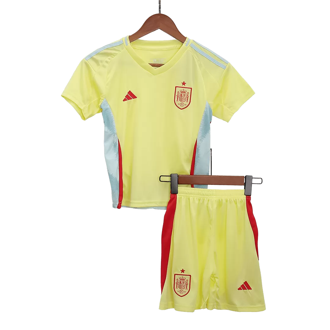 Spain Football Mini Kit (Shirt+Shorts) Away Euro 2024