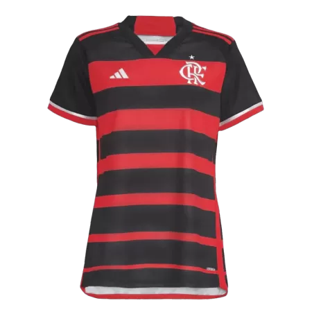 Women's CR Flamengo Football Shirt Home 2024/25 - bestfootballkits