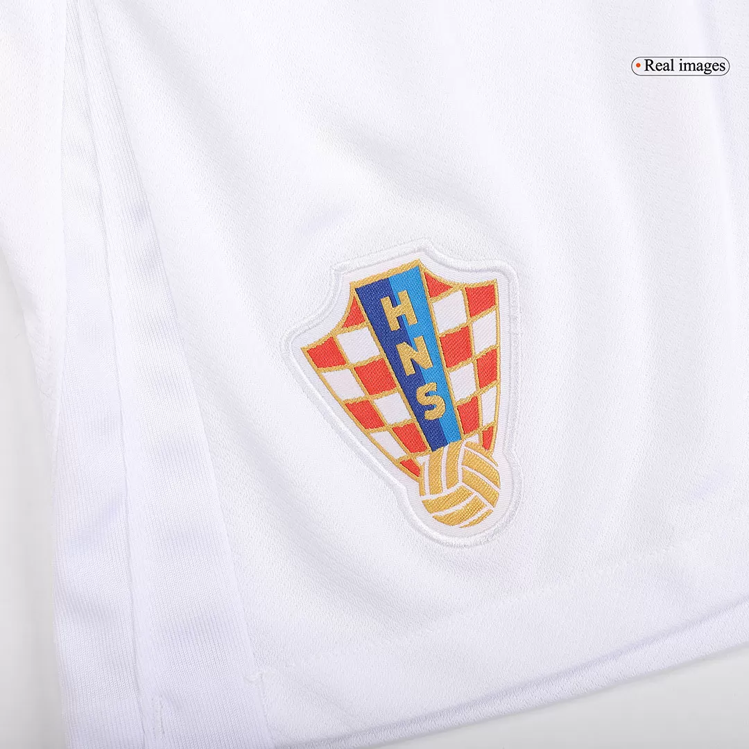Croatia Football Shorts Home Euro 2024 - bestfootballkits