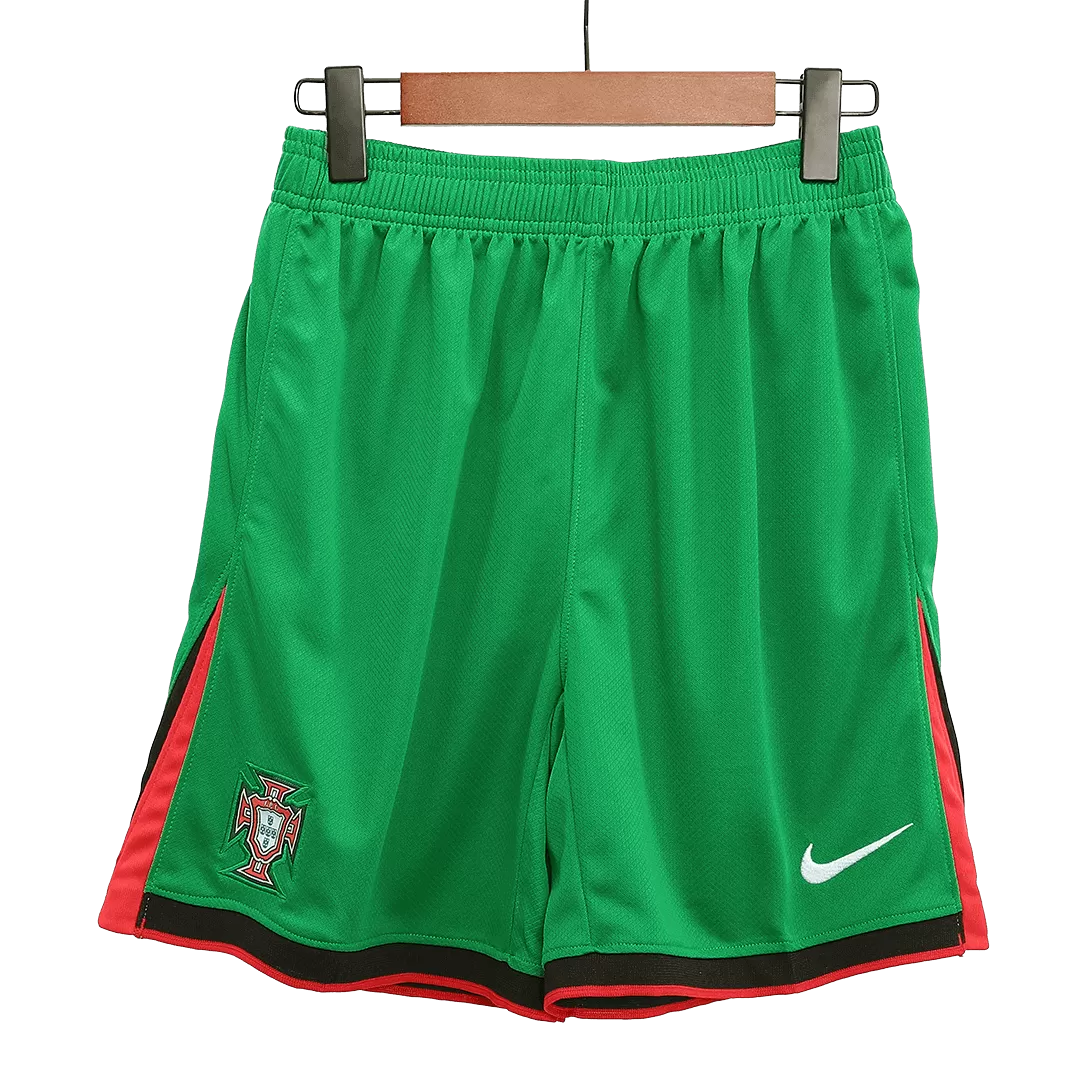 Portugal Home Soccer Shorts Euro 2024 - bestfootballkits