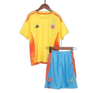 Kid's Colombia Shirt Home Copa America 2024 - bestfootballkits