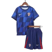 Kid's Croatia Shirt Away Euro 2024 - bestfootballkits