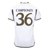 CAMPEONES #36 Real Madrid Shirt Home 2023/24 - bestfootballkits